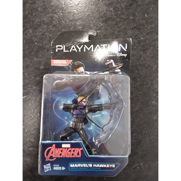 Hasbro Other - Hasbro Playmation‎ Marvel Avengers Hawkeye Hero Smart Figure B4546 Series 1 New